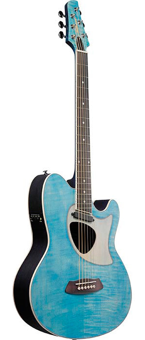 Ibanez TCM50FM ODB Guitarra Electroacústica Open Pore Denim Blue 2