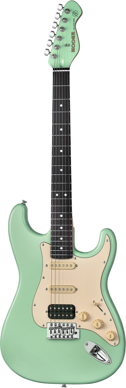 Mooer MSC10 Pro SG Guitarra Eléctrica Surf Green 1