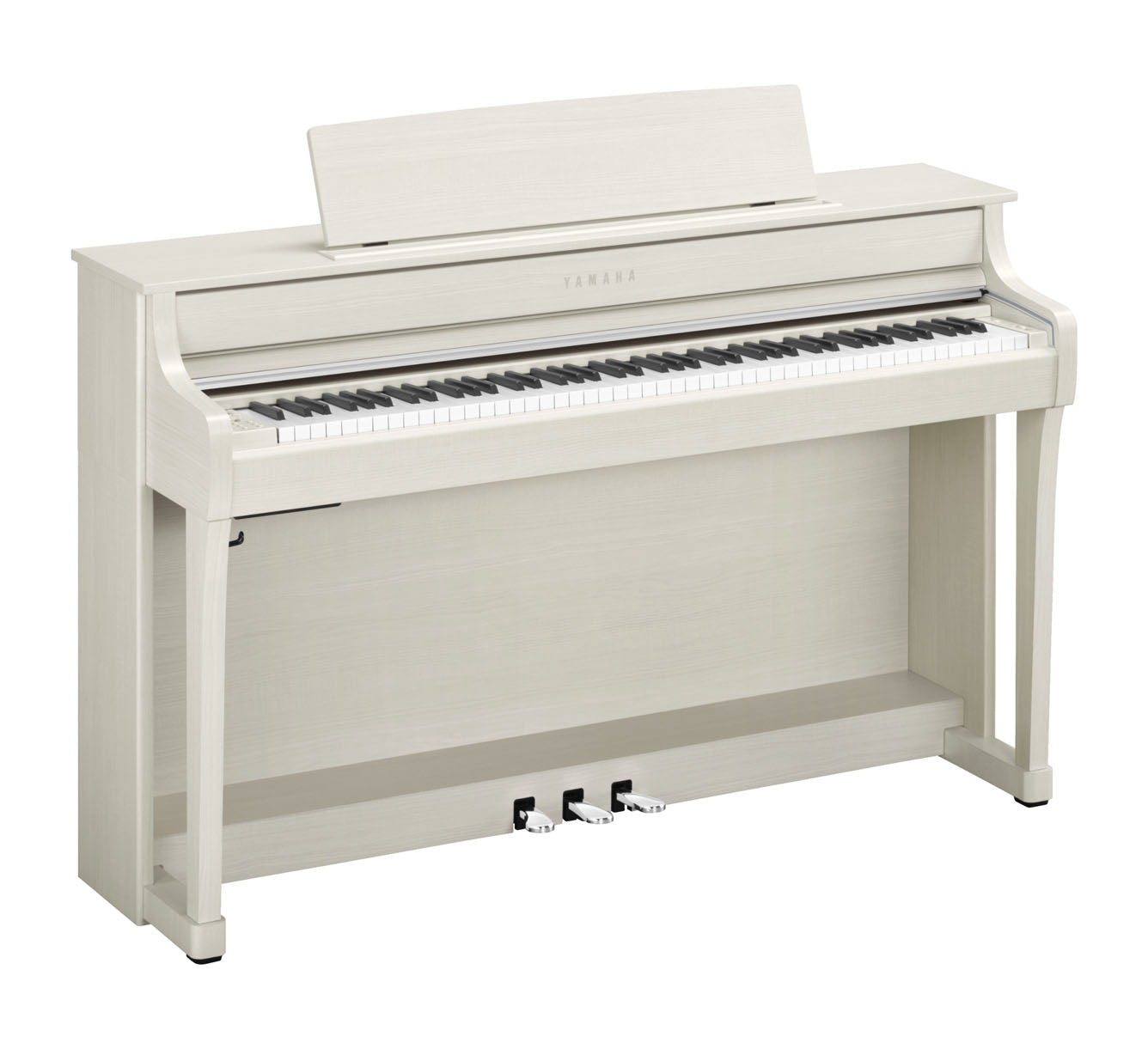 Yamaha CLP845 WB Piano Digital Clavinova Abedul Blanco 2