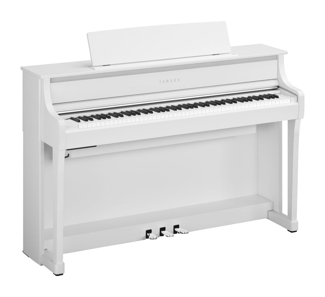 Yamaha CLP875 WH Piano Digital Clavinova Blanco 2