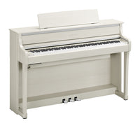 Yamaha CLP875 WB Piano Digital Clavinova Abedul Blanco 2