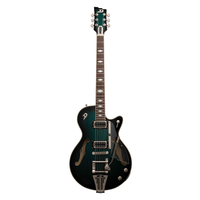 Duesenberg Starplayer TV Deluxe CGB Guitarra Eléctrica Catalina Green Burst 2