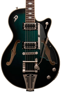 Duesenberg Starplayer TV Deluxe CGB Guitarra Eléctrica Catalina Green Burst 5