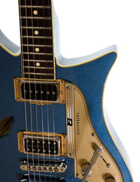 Duesenberg Double Cut LTD Edition CTB Guitarra Eléctrica Royal Blue 3