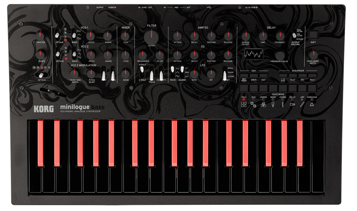 Korg Minilogue Bass Teclado Sintetizador 1