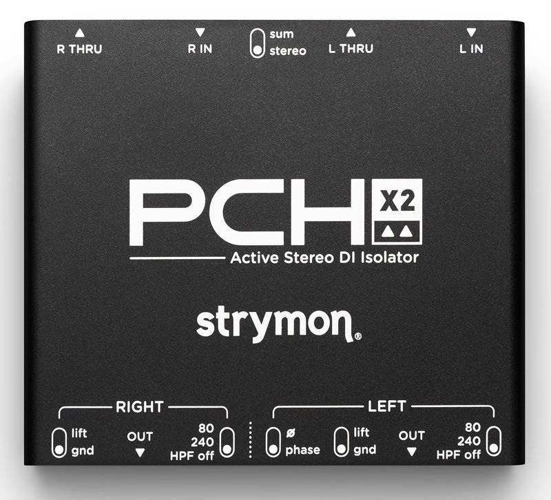 Strymon PCH X2 Caja DI Activa Estéreo 1