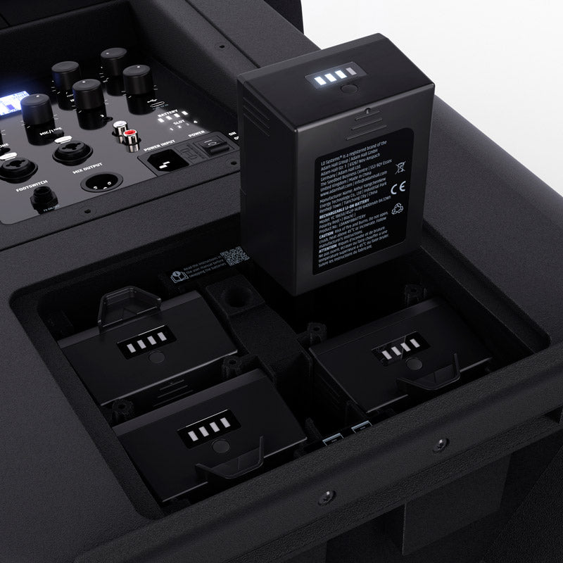 LD Systems ANNY12 Altavoz PA Bluetooth con Mezclador y Batería 4