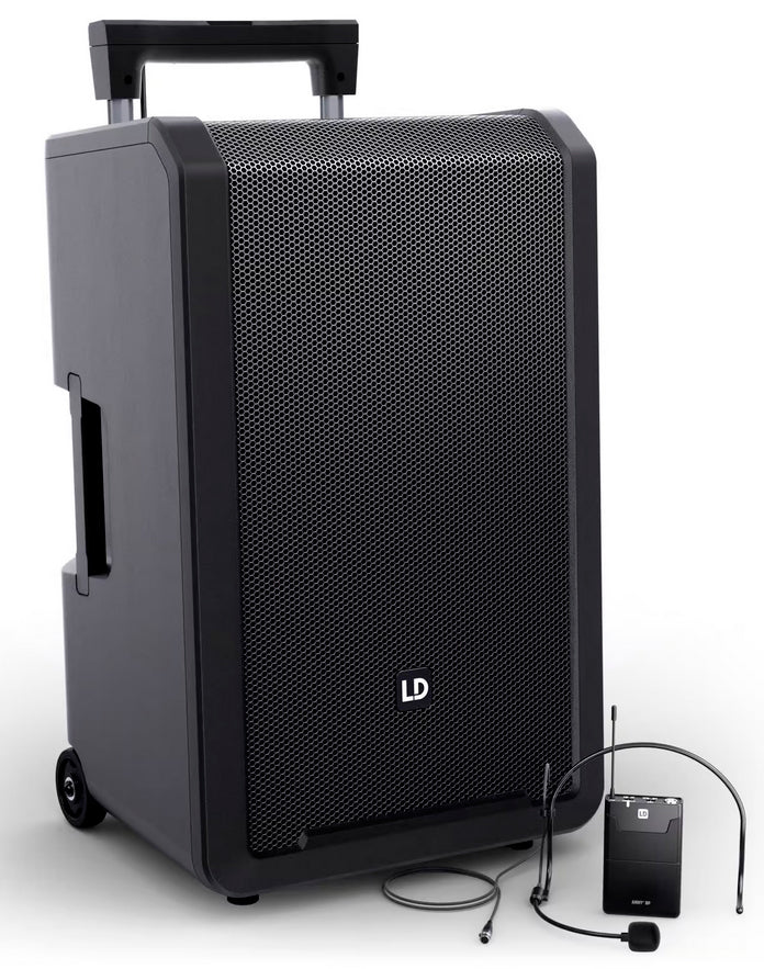 LD Systems ANNY12 BPH B5 Altavoz PA Bluetooth con Micrófono de Diadema 1