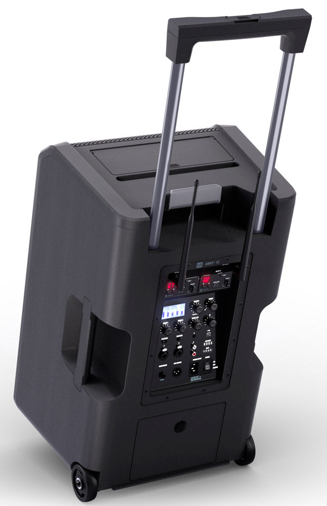 LD Systems ANNY12 BPH2 B5 Altavoz PA Bluetooth con Dos Micrófonos de Diadema 6