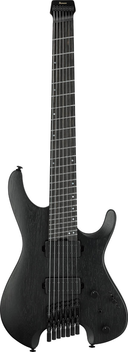 Ibanez QX527B WK Guitarra Eléctrica 7 Cuerdas Weathered Black 1