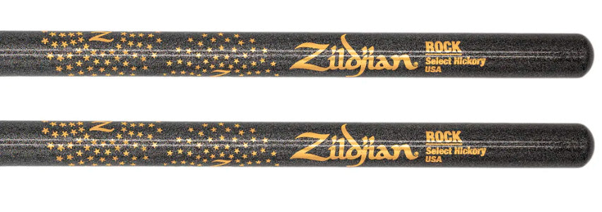 Zildjian ZRKCBNZC Z Custom Rock Nylon Par Baquetas Batería Black Chroma 2