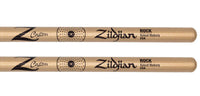 Zildjian ZRKCGNZC Z Custom Rock Nylon Par Baquetas Batería Gold Chroma 2