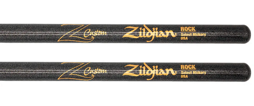 Zildjian ZRKCBZC Z Custom Rock Par Baquetas Batería Black Chroma 2