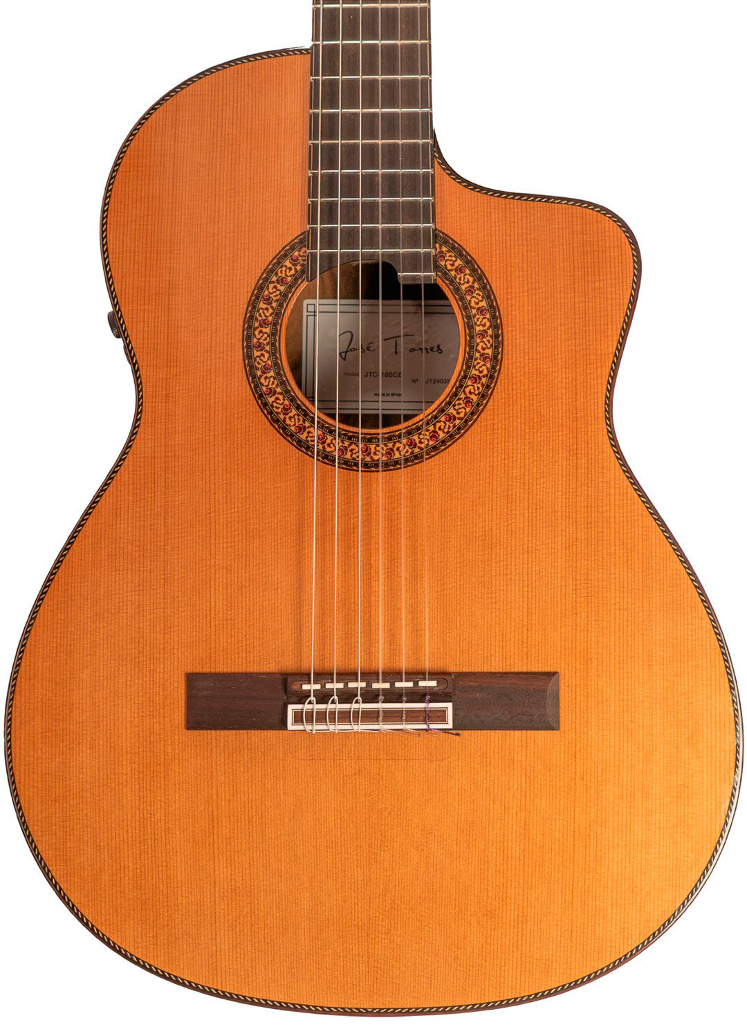 Jose Torres JTC100CE Guitarra Española Electrificada 4