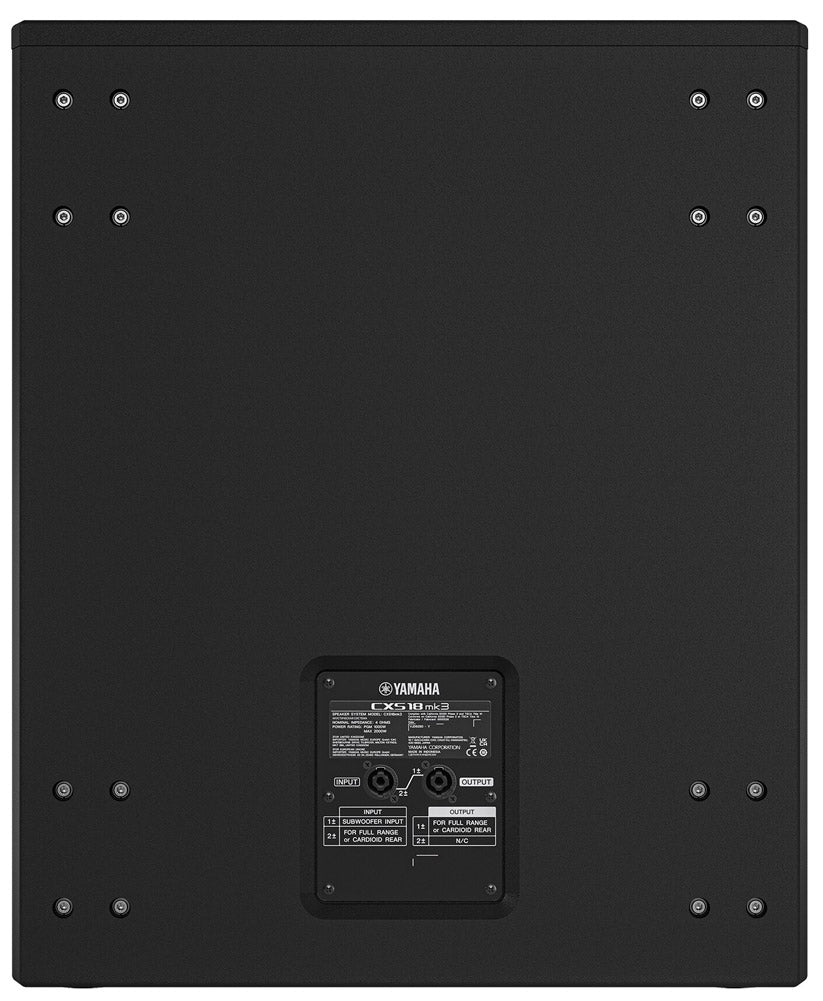 Yamaha CXS18 MK3 Subwoofer Pasivo 18 Pulgadas 2