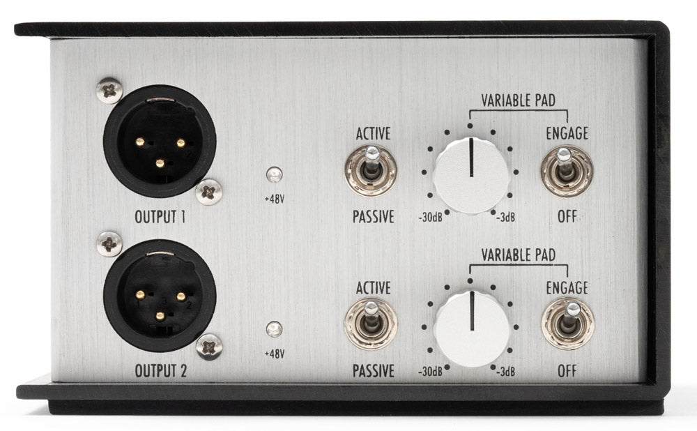 Warm Audio WA-DI-A2 Caja DI Estéreo Activa 1