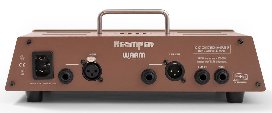 Warm Audio WA-RA Reamper Previo y Reamplificador 2 Canales 2