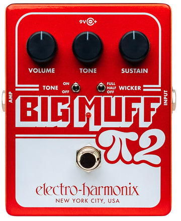 Electro Harmonix Big Muff Pi 2 con Tone Wicker Pedal Fuzz 1