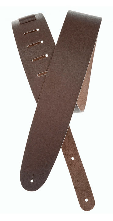 Daddario 25BL01 Correa Guitarra Cuero Marrón 1