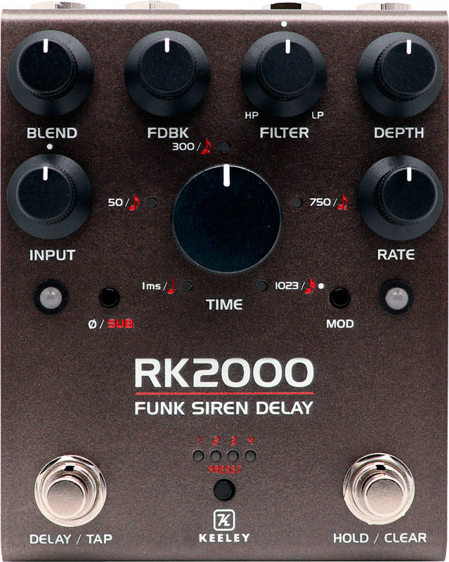 Keeley RK2000 Funk Siren Delay 1