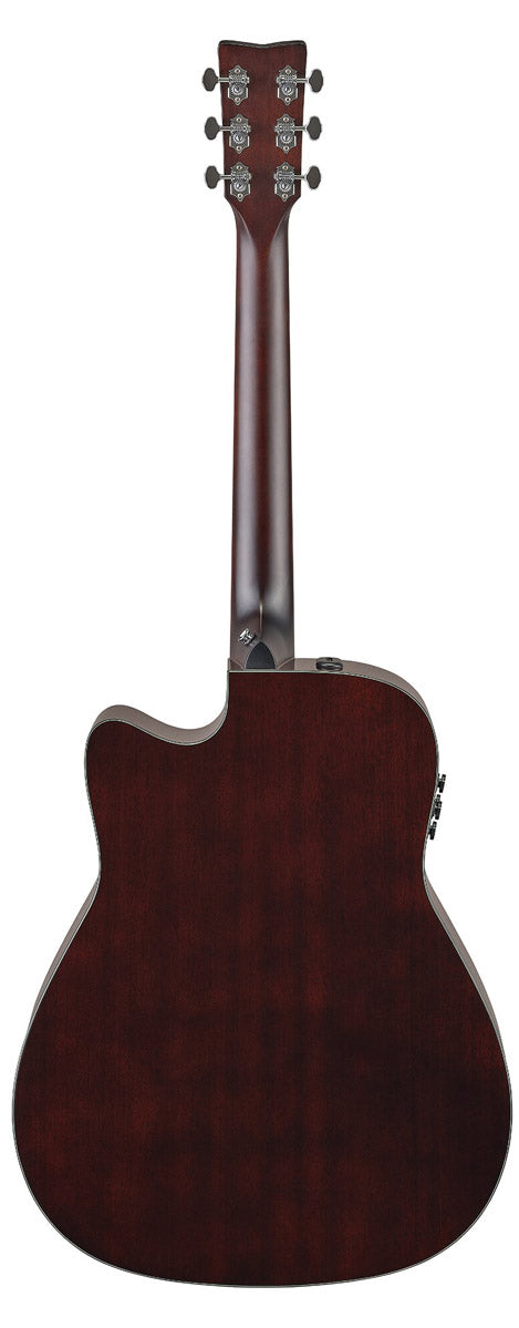 Yamaha TAG1C SB Transacoustic Guitarra Electroacústica Dreadnought Sand Burst 2