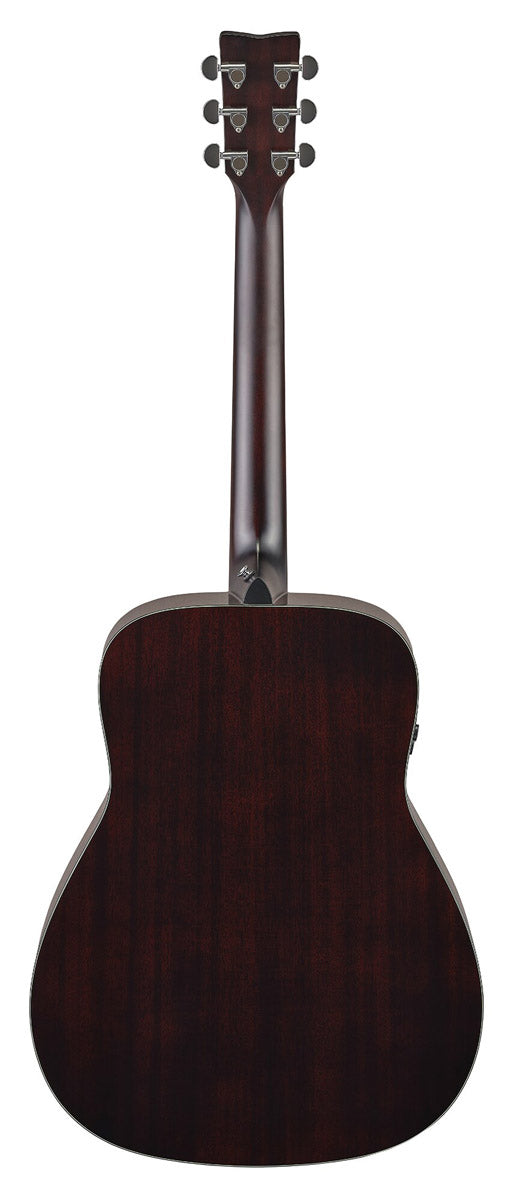 Yamaha TAG1E TB Transacoustic Guitarra Electroacústica Dreadnought Translucent Black 2