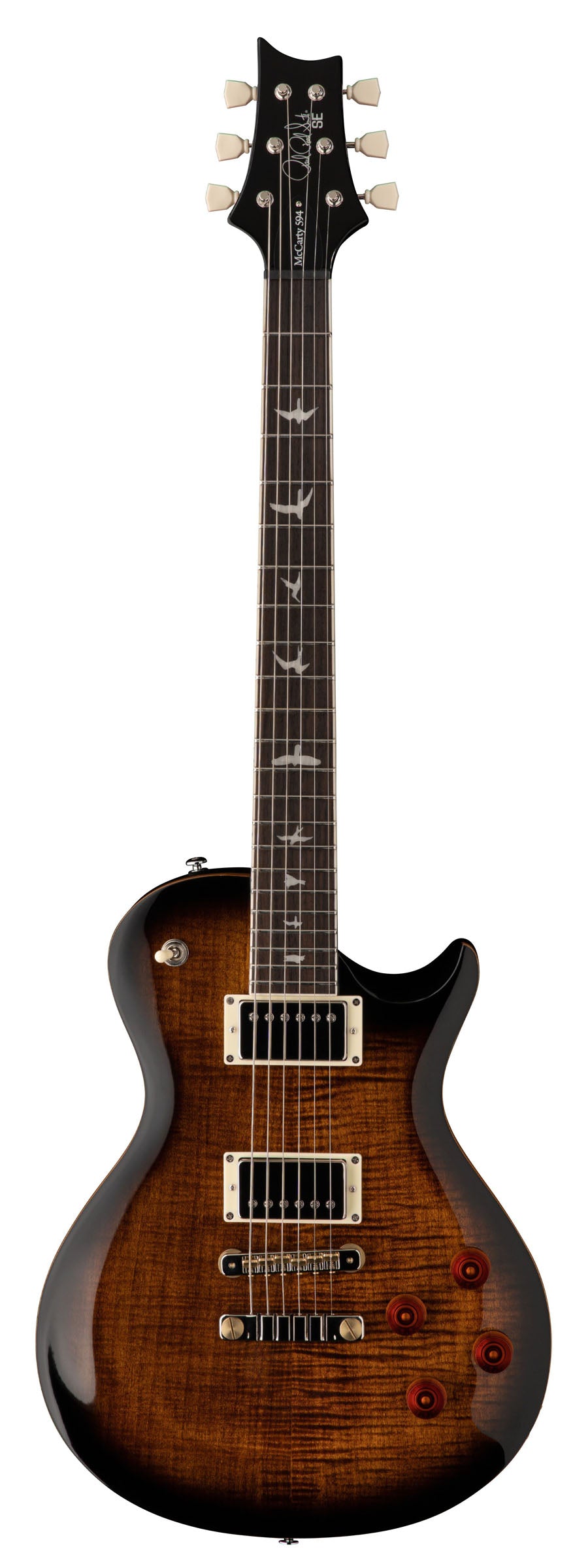 PRS SE MCcarty 594 BGB Singlecut Guitarra Eléctrica Black Gold Burst 1