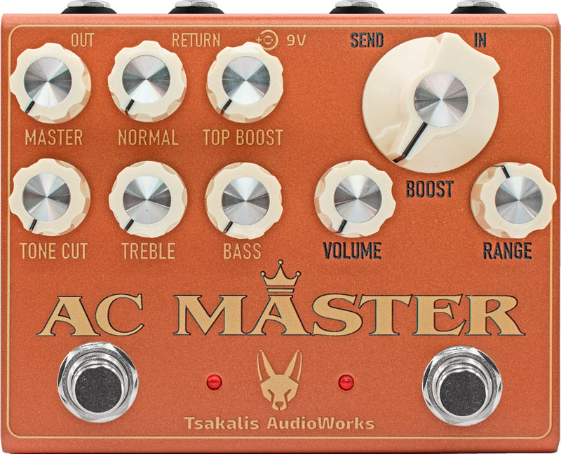 Tsakalis Audioworks AC Master Pedal Overdrive 1