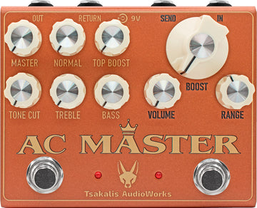 Tsakalis Audioworks AC Master Pedal Overdrive 1