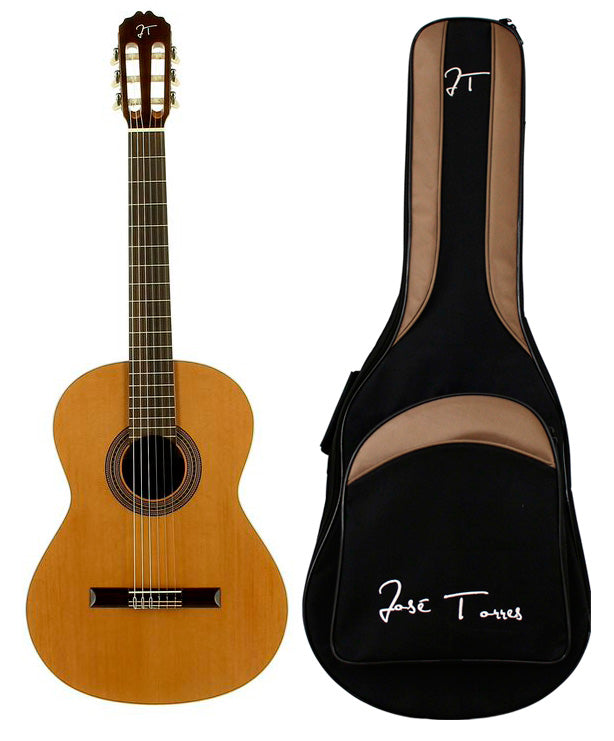 Jose Torres JTC10 + JTB10 Guitarra Española con Funda 1