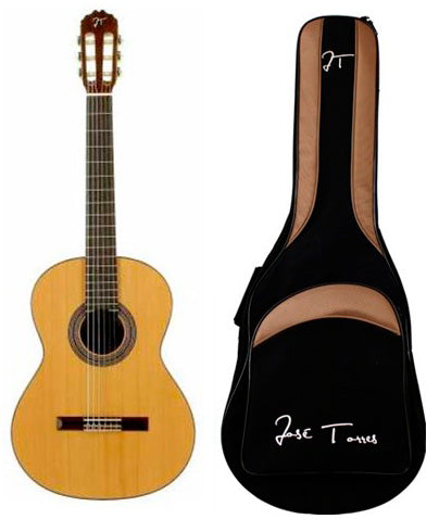 Jose Torres JTC20 + JTB10 Guitarra Española con Funda 1