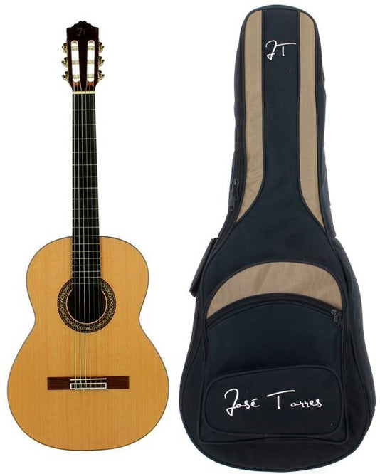 Jose Torres JTC50C + JTB100 Guitarra Española con Funda 1