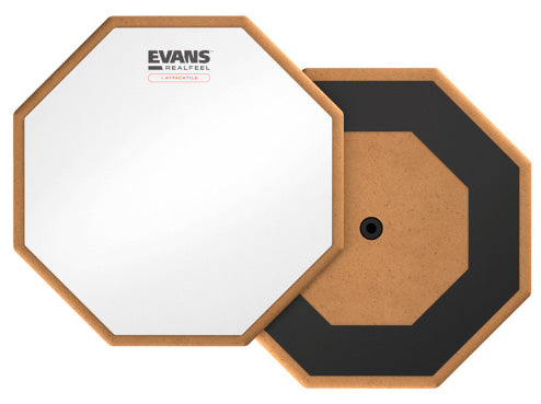 Evans EVSP-RF10G-AT Attacktile Scholastic Pad de Prácticas 10 Pilgadas con Soporte y Baquetas 3