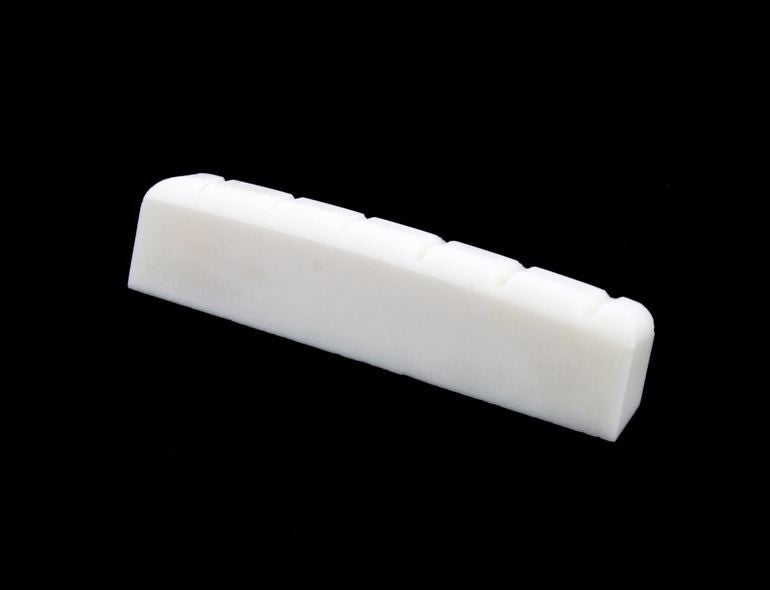 All Parts BN2812000 Slotted Bone Nut Shaped for Martin Reg Guitars 1