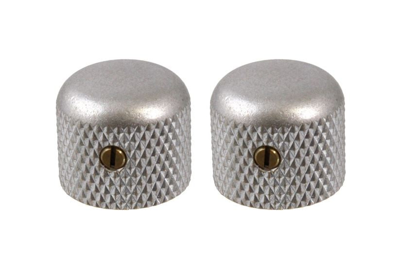 All Parts MK3150007 Short Dome Knobs with Set Screw and Aged Chrome Finish 1