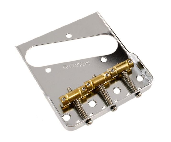 Gotoh TB5130001 Gotoh BSTC1S Intune Bridge for Telecaster Reg In Nickel Finish 1