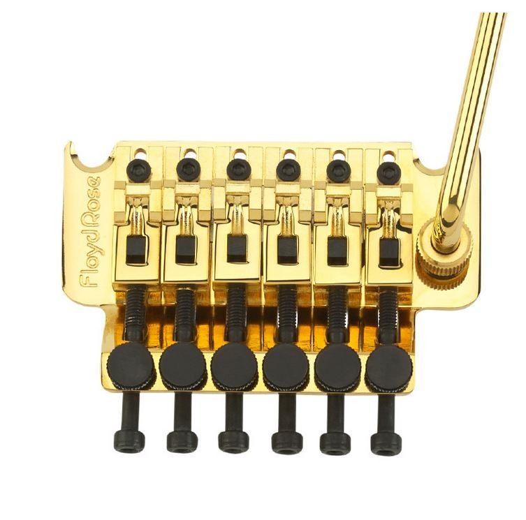 Schaller SB5200002 The Original Floyd Rose Reg Locking Tremolo System In Gold Finish 1