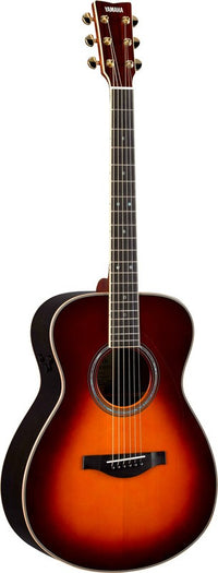 Yamaha LSTA BS Transacoustic Guitarra Electroacústica Jumbo Brown Sunburst 1