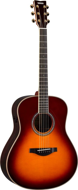 Yamaha LLTA BS Transacoustic Guitarra Electroacústica Jumbo Brown Sunburst 1