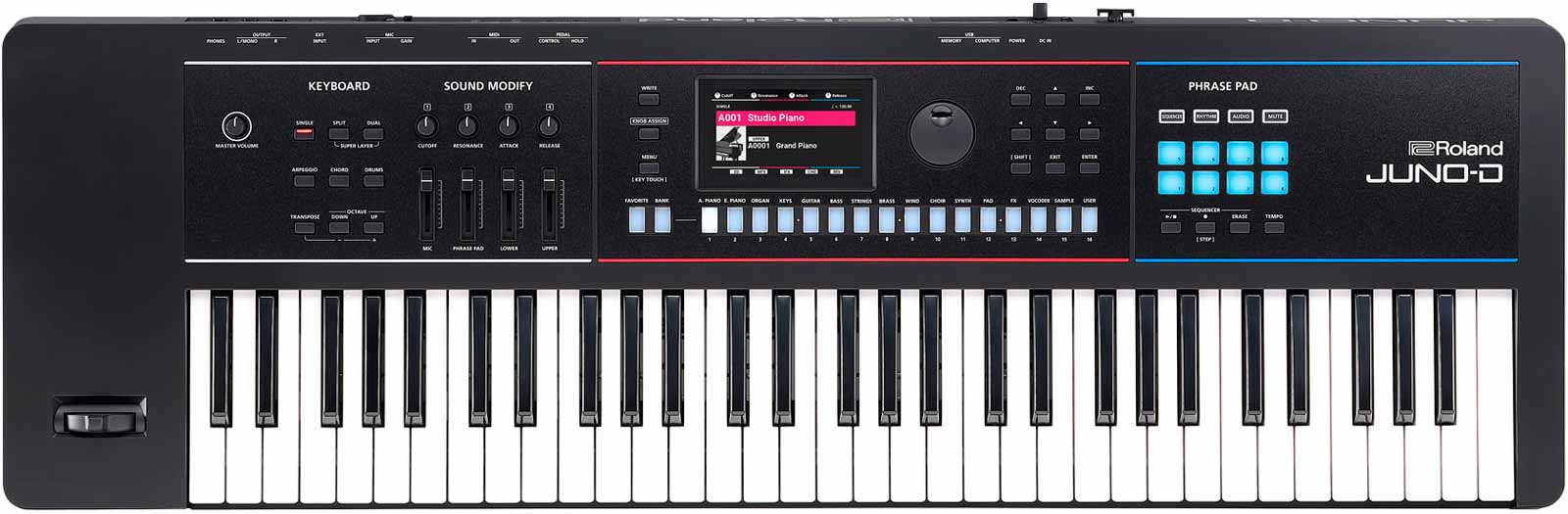 Roland Juno-D6 Teclado Sintetizador 61 Teclas 1