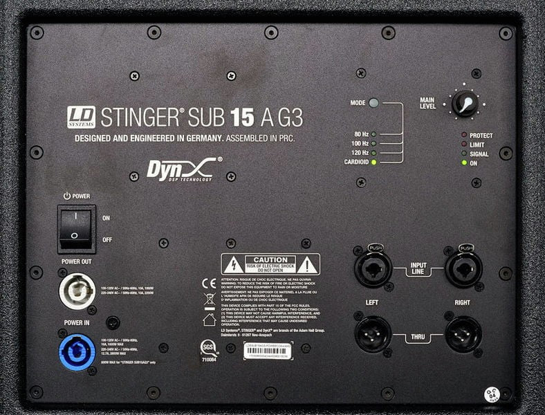 LD Systems Stinger SUB 15A G3 Subwoofer Activo 15 PA 5