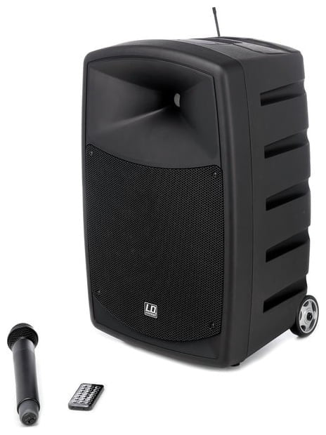 LD Systems RBUD10 B5 RoadBuddy Altavoz Bluetooth con Mezclador y Micrófono de Mano 2