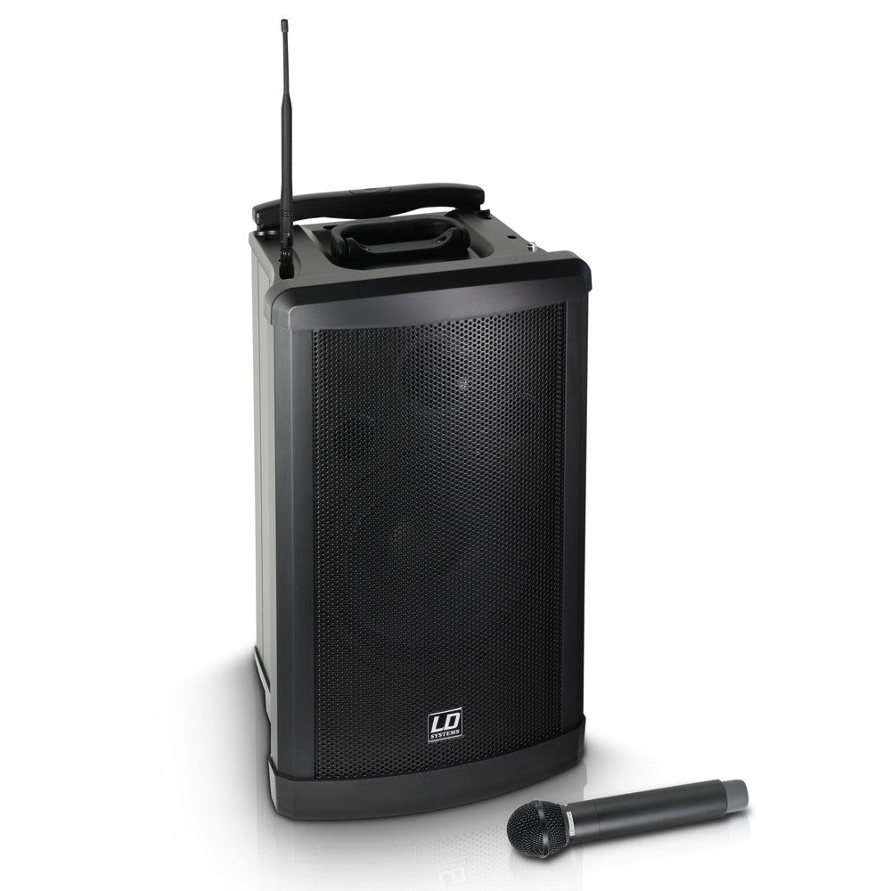 LD Systems RM 102 B5 RoadMan Altavoz de PA Portátil con Micrófono de Mano 1