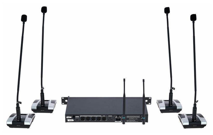 LD Systems U506 CS4 Sistema de Conferencia de 4 Canales 4