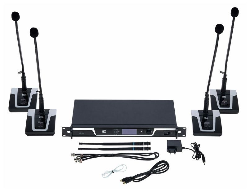 LD Systems U506 CS4 Sistema de Conferencia de 4 Canales 19