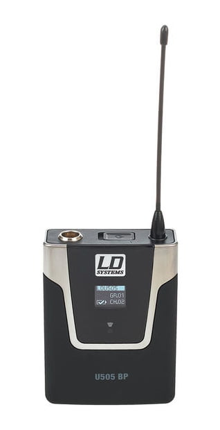 LD Systems U505 BPHH2 Sistema Inalámbrico 2 Micrófonos de Diadema Color Carne y dos Petacas 11