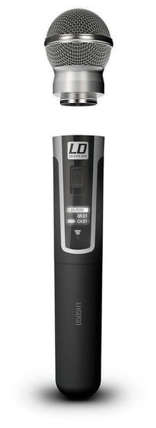 LD Systems U505 HHD2 Sistema Inalámbrico 2 Micrófonos de Mano Dinámicos 8