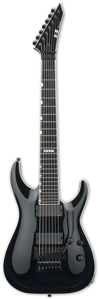ESP E-II Horizon FR7 BLK Guitarra Eléctrica 7 Cuerdas Negra 1
