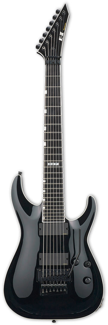 ESP E-II Horizon FR7 BLK Guitarra Eléctrica 7 Cuerdas Negra 1