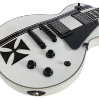 ESP Iron Cross SW James Hetfield Guitarra Eléctrica Snow White 6